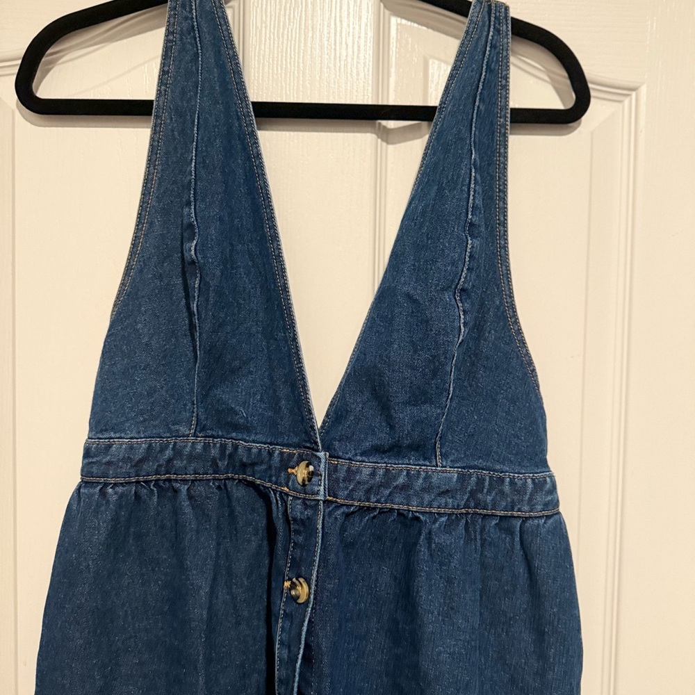 Urban Outfitters Blue Backless Dress - Picture 2 of 5